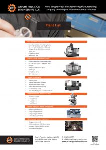 plant list wright precision engineering sussex